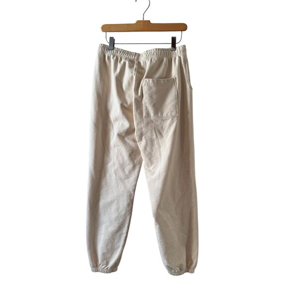 Sporty & Rich Team Logo Sweatpants Beige M - Picture 7 of 9
